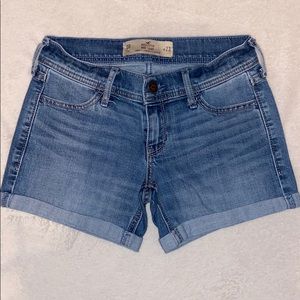 hollister midi shorts